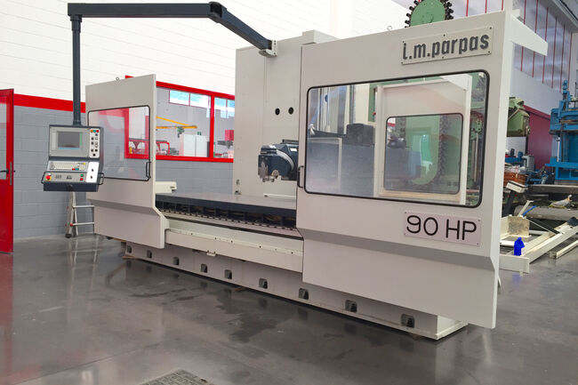 Wiederverkauf Fräsmachinen Bett-Typ PARPAS SL90 HP gebraucht